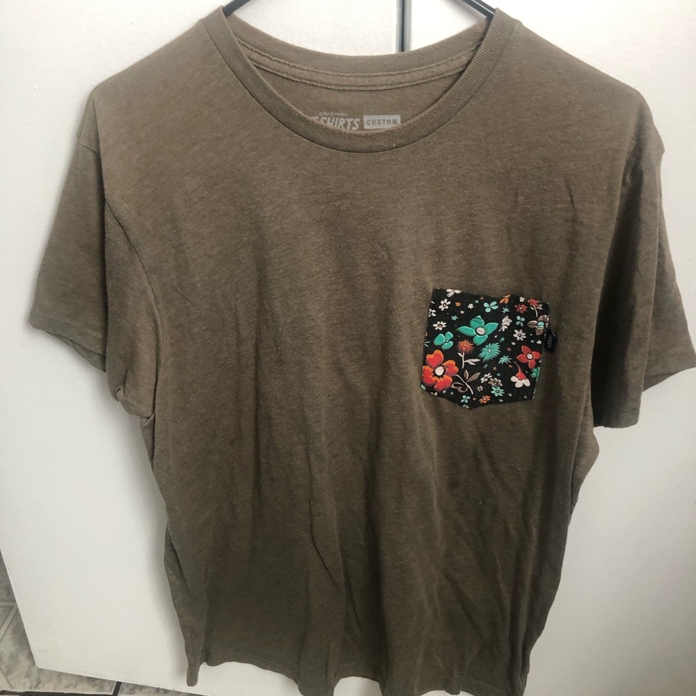 Olive vans shirt